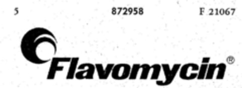 Flavomycin Logo (DPMA, 10.10.1969)