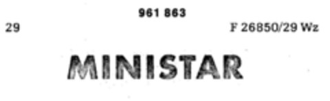MINISTAR Logo (DPMA, 07.09.1976)