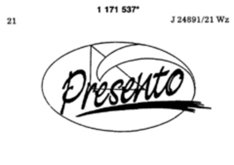 Presento Logo (DPMA, 07.03.1990)