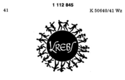 KREBS Logo (DPMA, 16.12.1986)