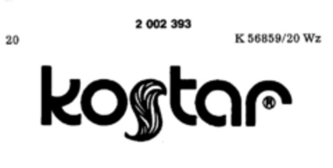 kostar Logo (DPMA, 05.10.1990)