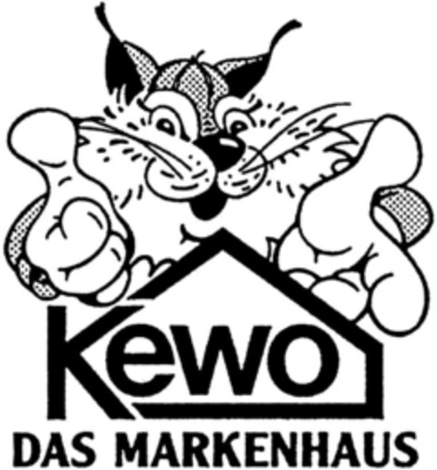 Kewo DAS MARKENHAUS Logo (DPMA, 12/04/1992)