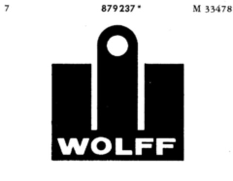 WOLFF Logo (DPMA, 12.11.1970)