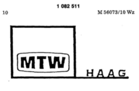 MTW HAAG Logo (DPMA, 04.02.1985)