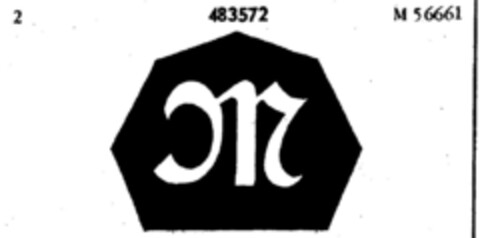 M Logo (DPMA, 09/26/1935)