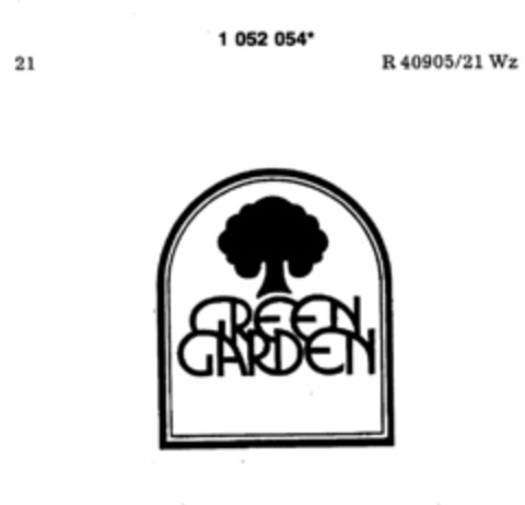 GREEN GARDEN Logo (DPMA, 09.04.1983)