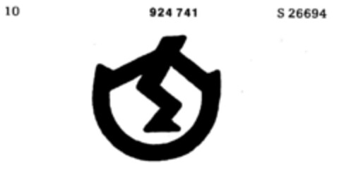 924741 Logo (DPMA, 29.05.1973)