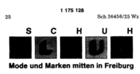 SCHUH KLAUS Mode und Marken mitten in Freiburg Logo (DPMA, 17.07.1990)