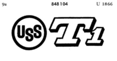 USS T 1 Logo (DPMA, 02.04.1962)