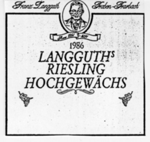 LANGGUTHs RIESLING HOCHGEWÄCHS Logo (DPMA, 19.02.1990)