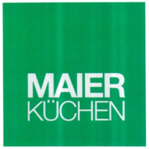 MAIER KÜCHEN Logo (DPMA, 29.10.2008)