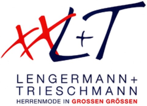 XXL+T LENGERMANN + TRIESCHMANN HERRENMODE IN GROSSEN GRÖSSEN Logo (DPMA, 17.09.2009)