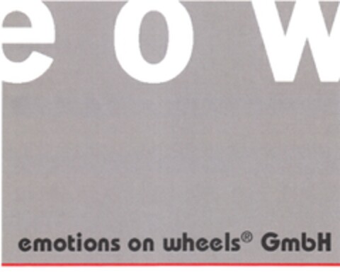 e o w emotions on whells GmbH Logo (DPMA, 12.05.2011)