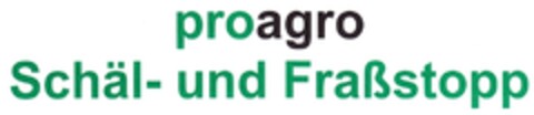 proagro Schäl- und Fraßstopp Logo (DPMA, 06.07.2011)