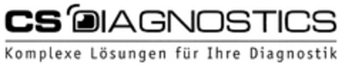 CS DIAGNOSTICS Komplexe Lösungen für Ihre Diagnostik Logo (DPMA, 05/23/2012)