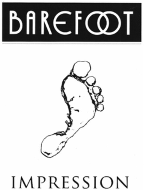 BAREFOOT IMPRESSION Logo (DPMA, 14.03.2013)