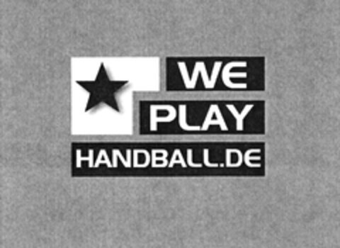 WE PLAY HANDBALL.DE Logo (DPMA, 03/19/2013)