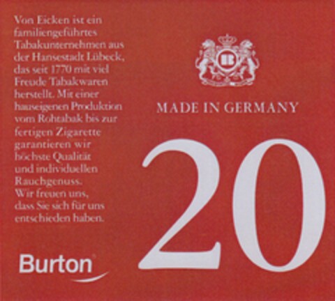 MADE IN GERMANY 20 Logo (DPMA, 03.09.2014)