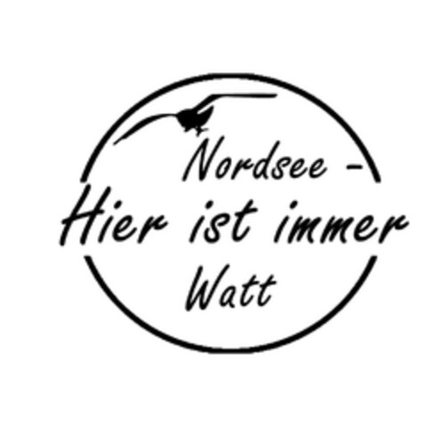 Nordsee - Hier ist immer Watt Logo (DPMA, 02/06/2018)