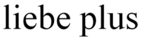 liebe plus Logo (DPMA, 13.04.2018)