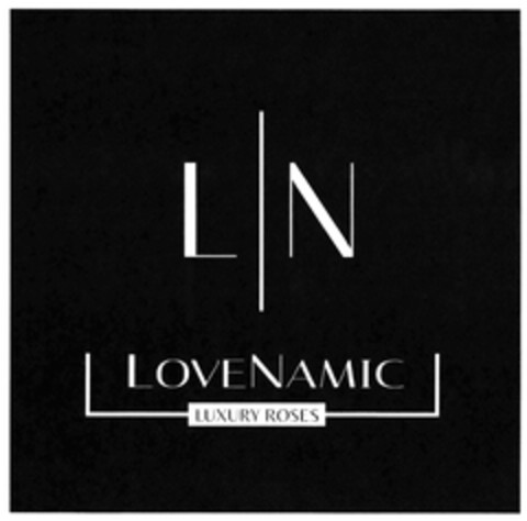 L|N LOVENAMIC LUXURY ROSES Logo (DPMA, 07/27/2021)