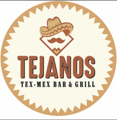 TEJANOS TEX-MEX BAR & GRILL Logo (DPMA, 02/18/2021)