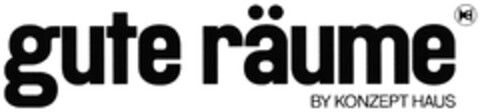 gute räume BY KONZEPT HAUS Logo (DPMA, 21.12.2023)