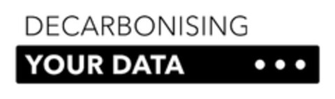 DECARBONISING YOUR DATA Logo (DPMA, 25.07.2023)