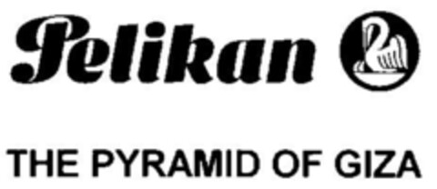 Pelikan THE PYRAMID OF GIZA Logo (DPMA, 05/15/2002)