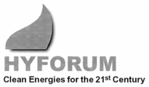 HYFORUM Clean Energies for the 21st Century Logo (DPMA, 10/16/2003)