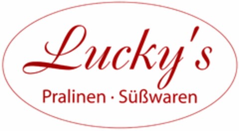 Lucky's Pralinen · Süßwaren Logo (DPMA, 20.07.2004)