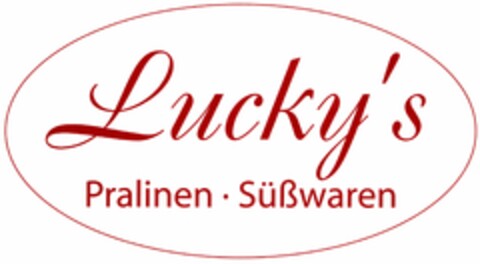 Lucky's Pralinen · Süßwaren Logo (DPMA, 07/20/2004)