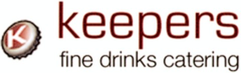 keepers fine drinks catering Logo (DPMA, 28.11.2007)