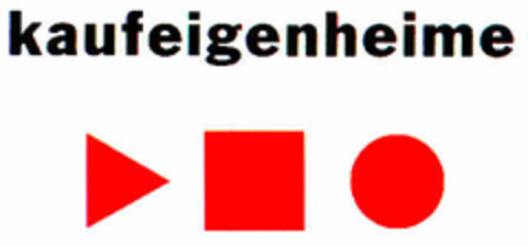 kaufeigenheime Logo (DPMA, 22.11.1994)