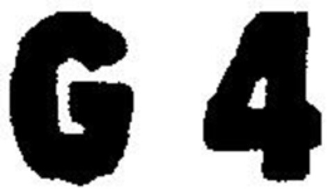 G 4 Logo (DPMA, 01.01.1995)