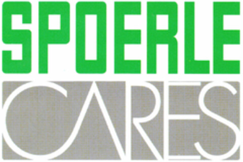 SPOERLE CARES Logo (DPMA, 14.02.1995)