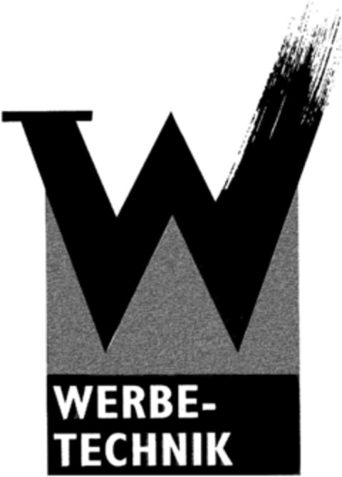 W WERBETECHNIK Logo (DPMA, 05/20/1995)