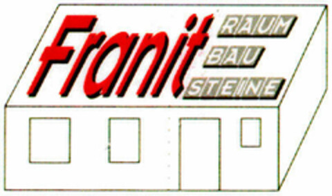 Franit RAUM BAU STEINE Logo (DPMA, 11/15/1995)