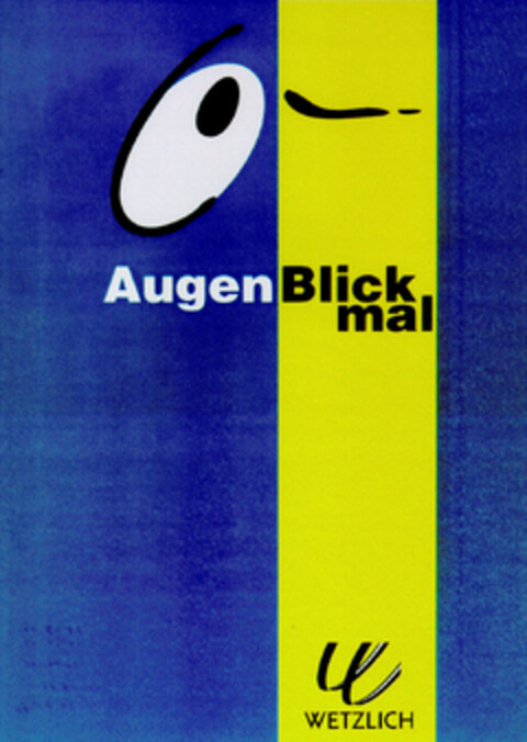 AugenBlick mal WETZLICH Logo (DPMA, 27.08.1996)