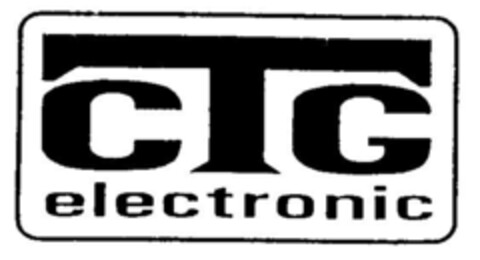 CTG electronic Logo (DPMA, 09.12.1997)