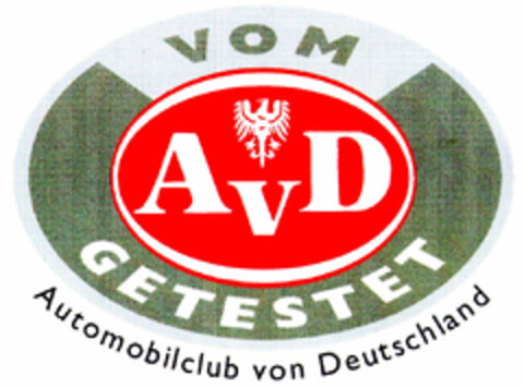 VOM AvD GETESTET Logo (DPMA, 26.06.1998)