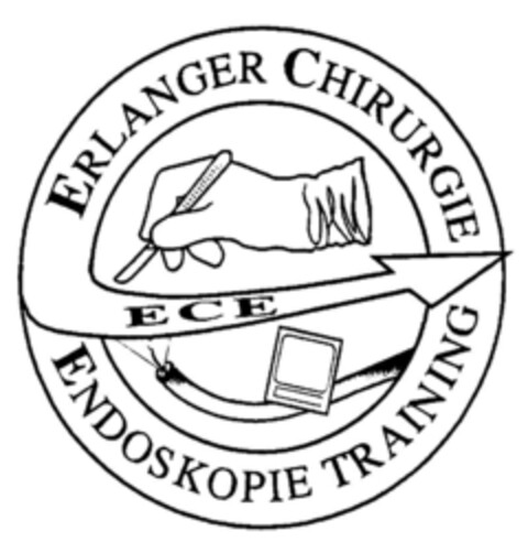 ECE ERLANGER CHIRURGIE ENDOSKOPIE TRAINING Logo (DPMA, 11/20/1998)