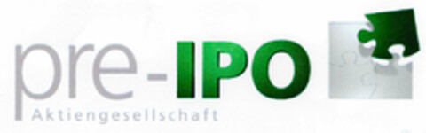 pre-IPO Aktiengesellschaft Logo (DPMA, 14.06.1999)