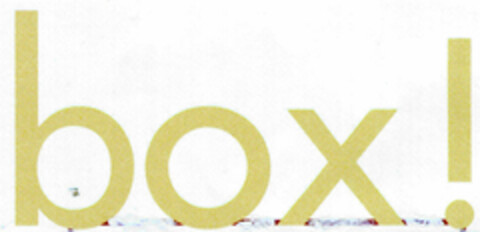 box! Logo (DPMA, 19.08.1999)