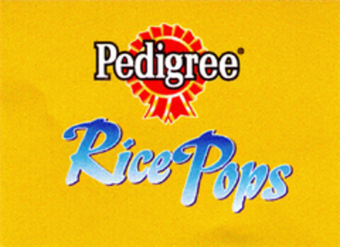 Pedigree Rice Pops Logo (DPMA, 25.11.1999)