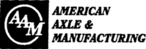AAM AMERICAN AXLE & MANUFACTURING Logo (DPMA, 10/13/1994)