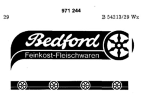 Bedford Feinkost-Fleischwaren Logo (DPMA, 17.04.1975)