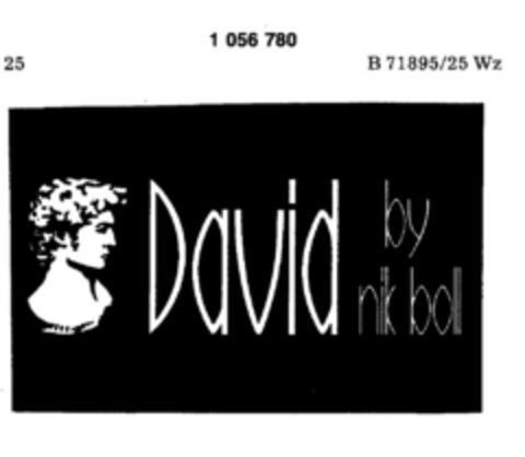 David by nik boll Logo (DPMA, 14.02.1983)