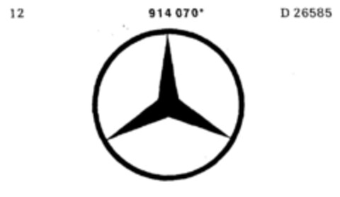 914070 Logo (DPMA, 09.05.1972)