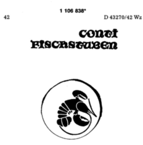 COnTi FiSChSTUBEn Logo (DPMA, 27.04.1987)